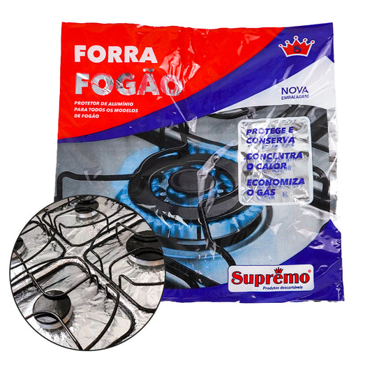 Forra fogão c/4 unidades 27x27cm