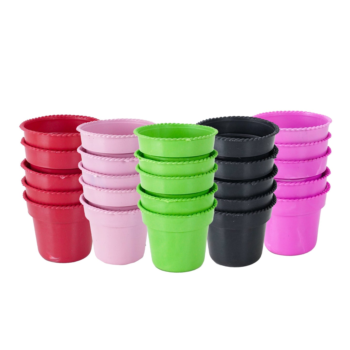 Mini vaso c/5 peças